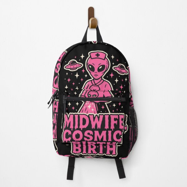 Item preview, Midwife Cosmic Birth Alien Delivery – Space Midwife Halloween Design designed and sold by ClinicalHubs.