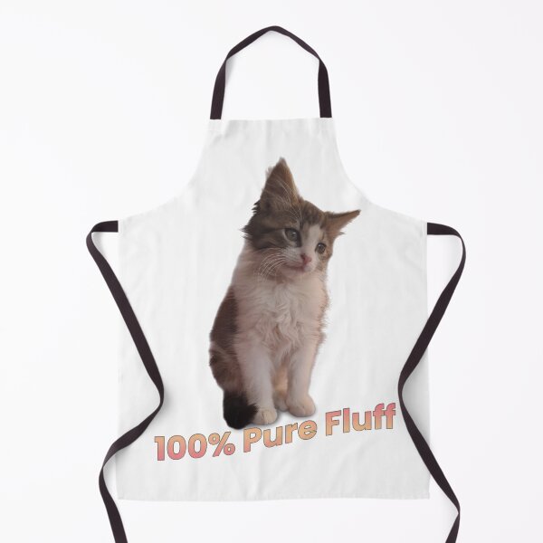 Item preview, Fluffy Kitten Portrait – Adorable Cat Design designed and sold by MB-CatPrints.