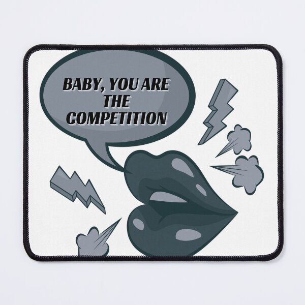 Item preview, Baby, you are the competition- Noir designed and sold by studioarchive.