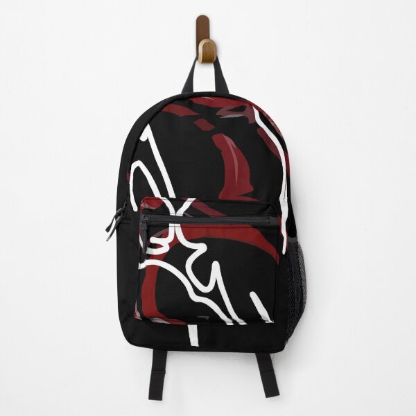 Item preview, Crimson Web Phantom – Dark Abstract Spider Emblem Art designed and sold by Moanx Store.