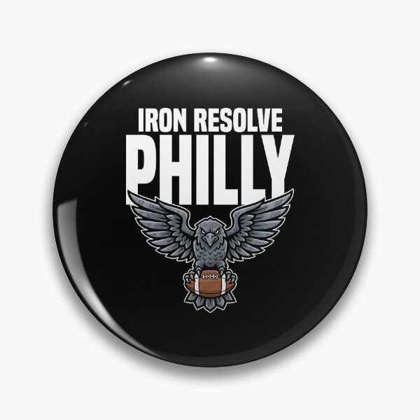 Item preview, PHILADELPHIA IRON RESOLVE - PHILADELPHIA FOOTBALL designed and sold by KEF Custom.