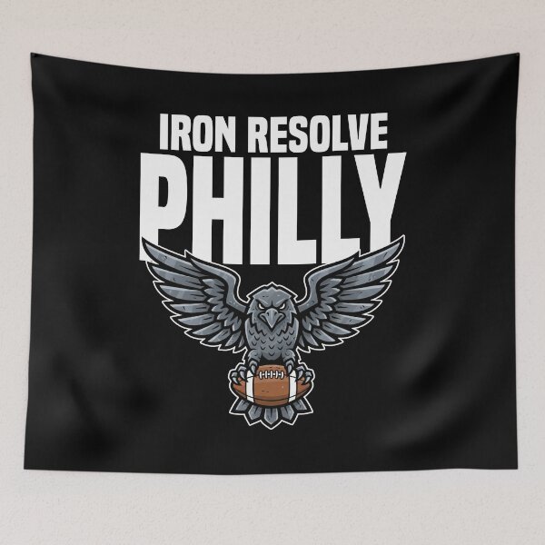 Item preview, PHILADELPHIA IRON RESOLVE - PHILADELPHIA FOOTBALL designed and sold by KEF Custom.