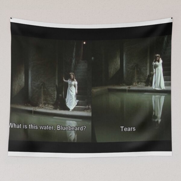 Item preview, Duke Bluebeard's Castle Movie Quote designed and sold by LarkaArt.