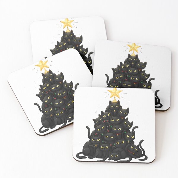 Item preview, Meowy Christmas Fitted designed and sold by cats-dogs1.