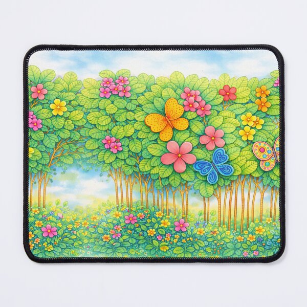 Item preview, Butterflies in the Frangipani Grove designed and sold by SharniArtist.