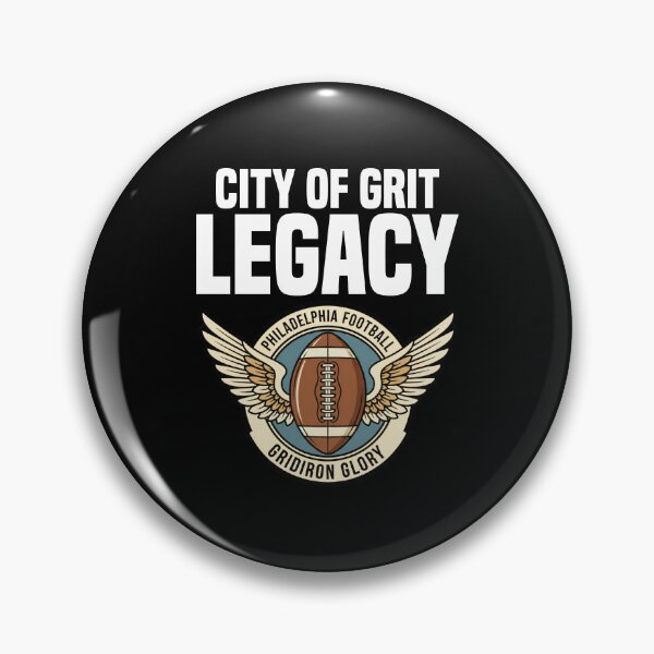 Item preview, CITY OF GRIT LEGACY - PHILADELPHIA FOOTBALL designed and sold by KEF Custom.