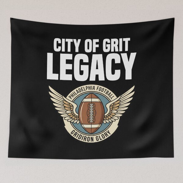 Item preview, CITY OF GRIT LEGACY - PHILADELPHIA FOOTBALL designed and sold by KEF Custom.
