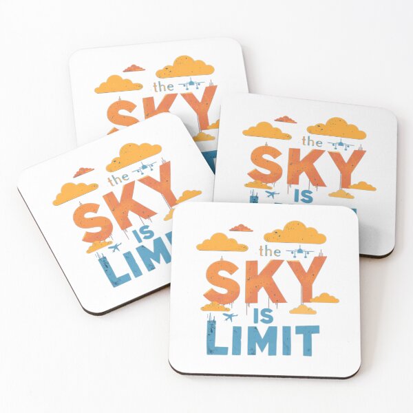 Item preview, “Sky Is the Limit – Motivational Success Quote T-Shirt” designed and sold by rsuniquestyle.