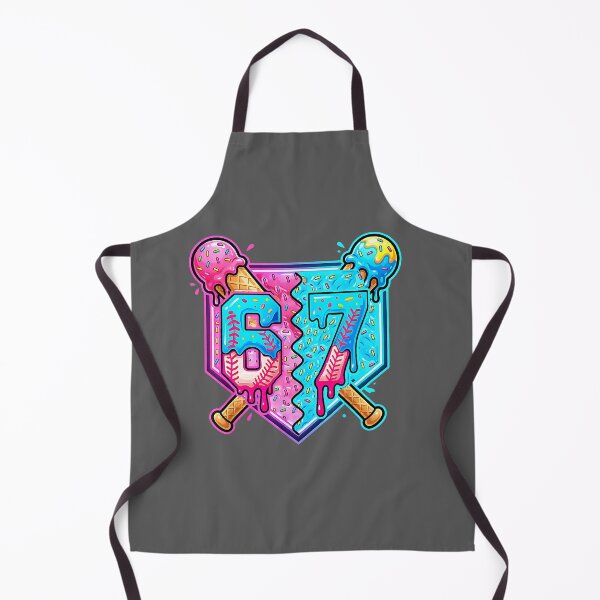 Item preview, Baseball Drip Number 67 Player Ice Cream Drip 67th Birthday designed and sold by KristineLi.