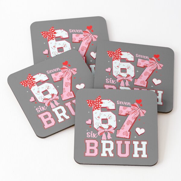 Item preview, Bruh 67 Six Seven 6 7 Meme Valentines Funny Women Girl Kids designed and sold by KristineLi.