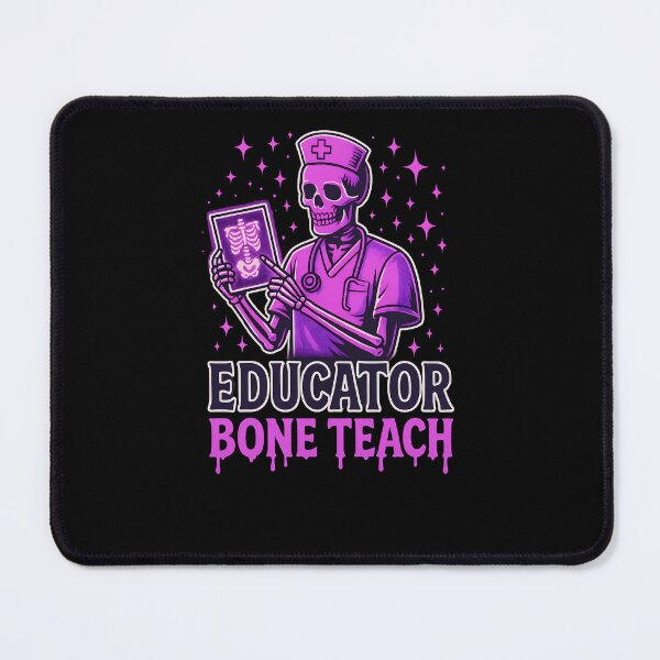 Item preview, Nurse Educator Bone Teach – Skeleton Nursing Instructor Halloween Design designed and sold by ClinicalHubs.