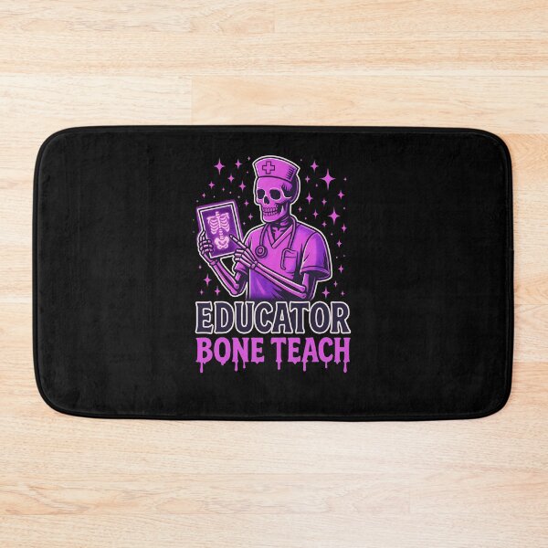 Item preview, Nurse Educator Bone Teach – Skeleton Nursing Instructor Halloween Design designed and sold by ClinicalHubs.
