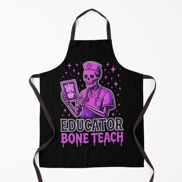 Item preview, Nurse Educator Bone Teach – Skeleton Nursing Instructor Halloween Design designed and sold by ClinicalHubs.