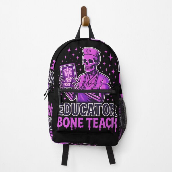 Item preview, Nurse Educator Bone Teach – Skeleton Nursing Instructor Halloween Design designed and sold by ClinicalHubs.