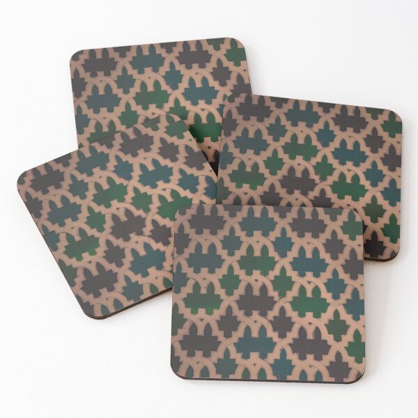 Item preview, Emerald Arch Tessellation – Moorish Tile Pattern designed and sold by Zenvo.