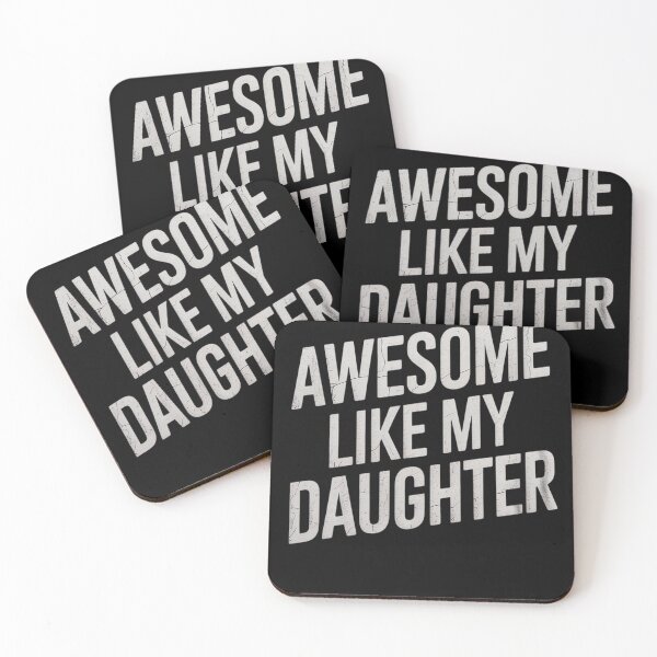 Item preview, Awesome Like My Daughter Funny Men Dad Fathers Day3  designed and sold by RoyTill0Art.