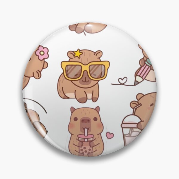 Item preview, Capybara Mascot Bundle designed and sold by sahbender.