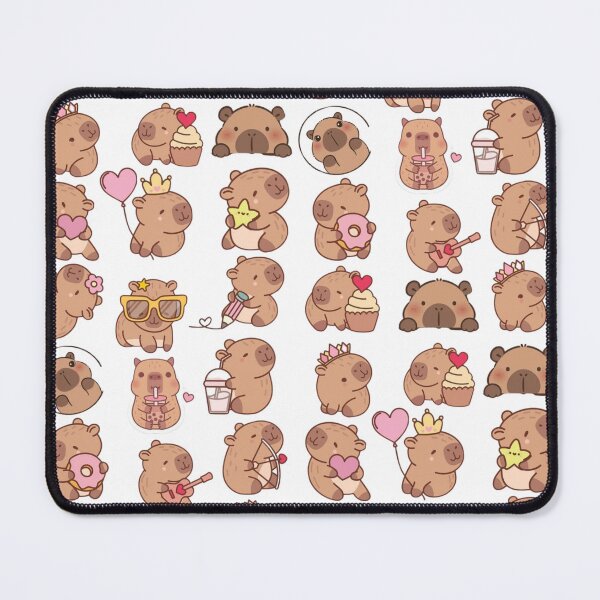 Item preview, Capybara Mascot Bundle designed and sold by sahbender.