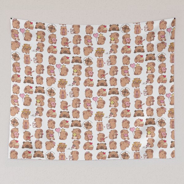 Item preview, Capybara Mascot Bundle designed and sold by sahbender.