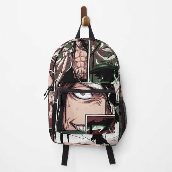 Item preview, Tall Lanky Praying Mantis Espada Quinta Arrancar Resurrection Santa Teresa Dual Crescent Blades Hollow Mask Fierce Grin Anime Warrior Fan Art Portrait Illustration Poster T-Shirt Sticker Print Gift designed and sold by Senpaiwaves.