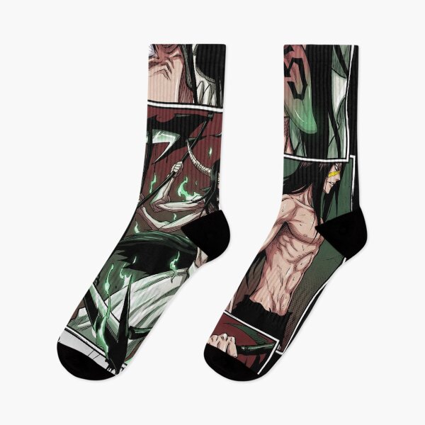 Item preview, Tall Lanky Praying Mantis Espada Quinta Arrancar Resurrection Santa Teresa Dual Crescent Blades Hollow Mask Fierce Grin Anime Warrior Fan Art Portrait Illustration Poster T-Shirt Sticker Print Gift designed and sold by Senpaiwaves.