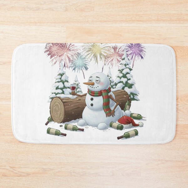 Item preview, Funny Drunk Snowman - New Year's Aftermath Celebration designed and sold by Fun-and-joy.