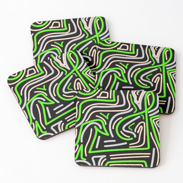 Item preview, Retro Movie Theater Carpet Neon Geometric Pattern designed and sold by studioarchive.