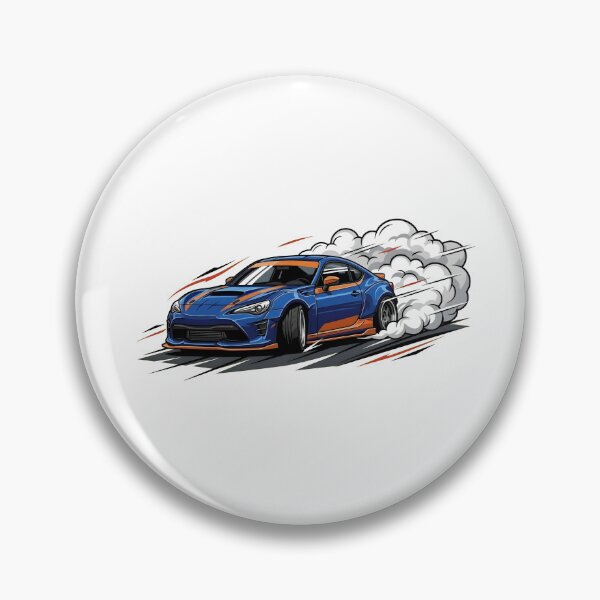 Artikelvorschau, Illustration eines modernen Drift-Rennwagens entworfen und verkauft von HobbyaDois.