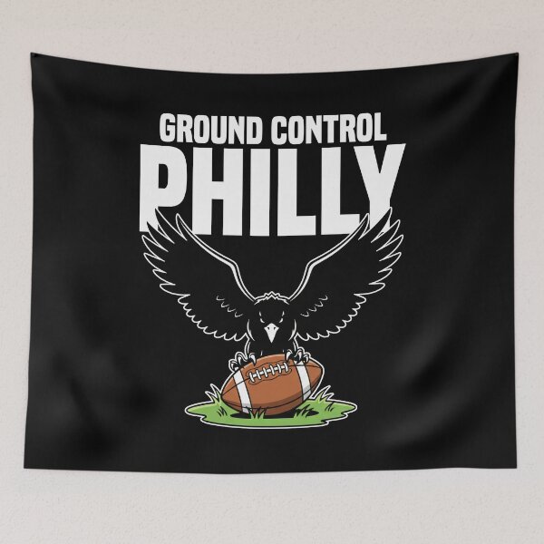 Item preview, PHILADELPHIA GROUND CONTROL - PHILADELPHIA FOOTBALL designed and sold by KEF Custom.