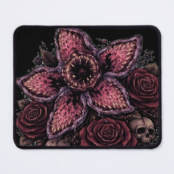 Item preview, Bouquet From The Upside Down Demogorgon Rose Boquet demogorgon dark illustration designed and sold by zuzzelek44.