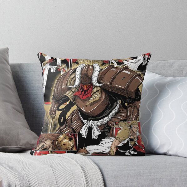 Item preview, Wolf Mask Captain Canine Warrior Bankai Tenken Kokujo Tengen Myo'o Loyal Shinigami Giant Armor Sword Anime Fan Art Portrait Illustration Poster T-Shirt Sticker Print Gift designed and sold by Senpaiwaves.