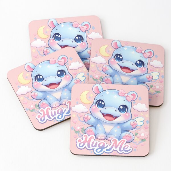 Item preview, Cute Baby art Hippo – Hug Me designed and sold by NB-Artmagic.