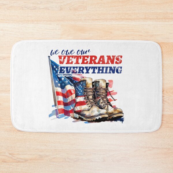 Item preview, We Owe Our Veterans Everything Patriotic Design – America 250th Anniversary designed and sold by HotaruArt.