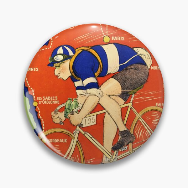 Item preview, Vintage 1925 Tour de France Poster | Cycling Art Print |  Routier History | Météore Bicycle & Racing Decor designed and sold by artofuniverse.