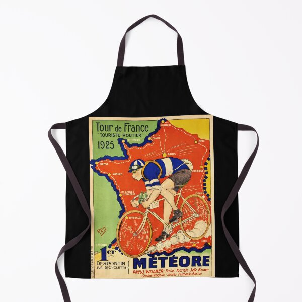 Item preview, Vintage 1925 Tour de France Poster | Cycling Art Print | Routier History | Météore Bicycle & Racing Decor designed and sold by artofuniverse.