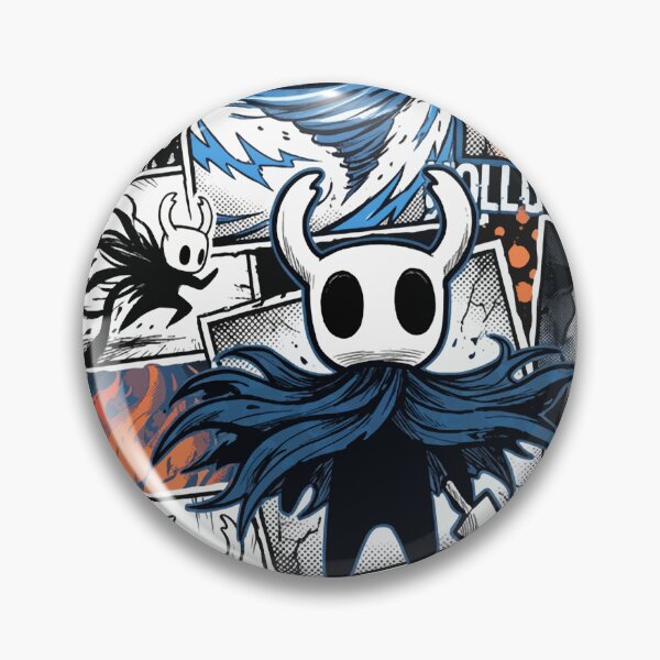Item preview, Hollow Knight Ghost Graffitti Colorful Graphic Design Collage designed and sold by Senpaiwaves.