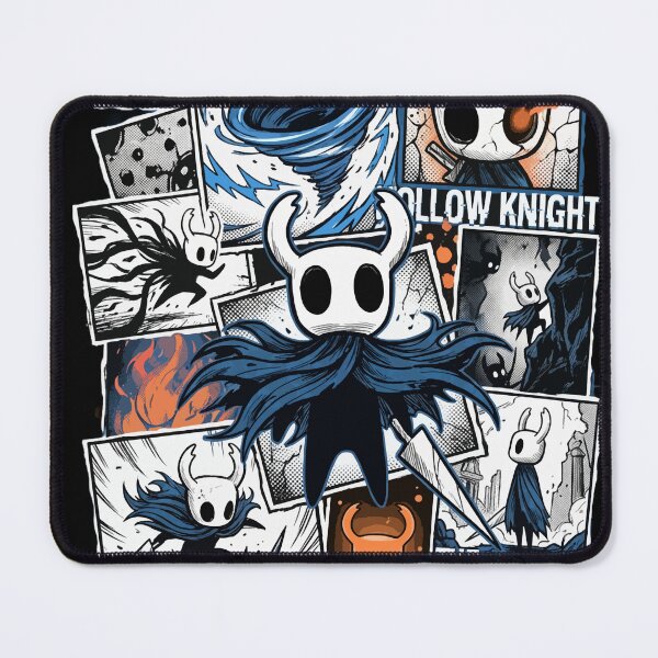 Item preview, Hollow Knight Ghost Graffitti Colorful Graphic Design Collage designed and sold by Senpaiwaves.
