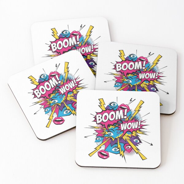 Item preview, Explosive Retro Pop Art Boom Wow Statement designed and sold by MartinxMarie.