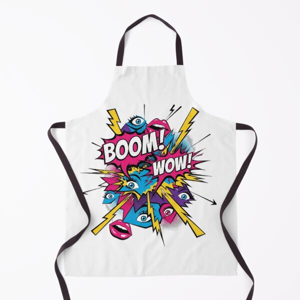 Item preview, Explosive Retro Pop Art Boom Wow Statement designed and sold by MartinxMarie.