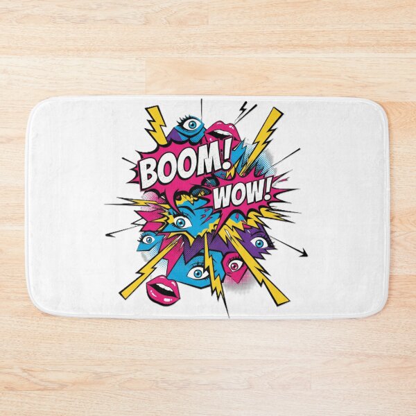 Item preview, Explosive Retro Pop Art Boom Wow Statement designed and sold by MartinxMarie.