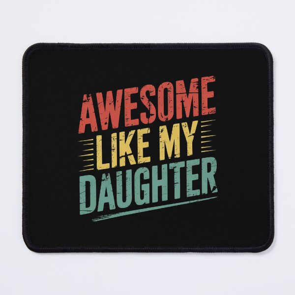 Item preview, Awesome Like My Daughter Men Vintage Fathers Day Dad  designed and sold by RoyTill0Art.