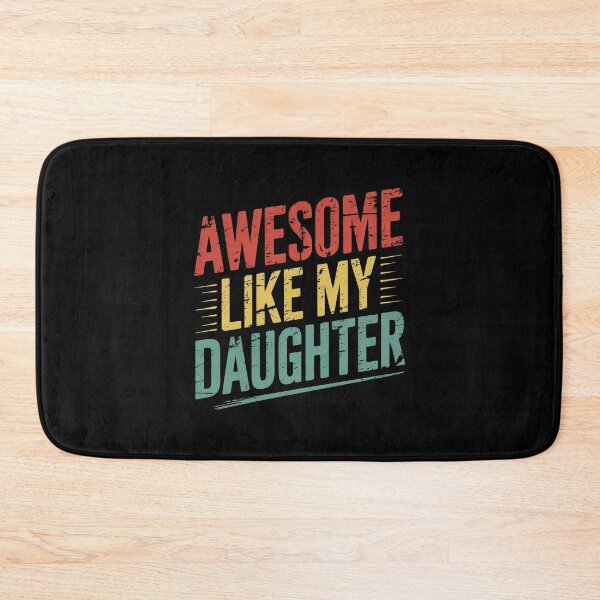 Item preview, Awesome Like My Daughter Men Vintage Fathers Day Dad  designed and sold by RoyTill0Art.