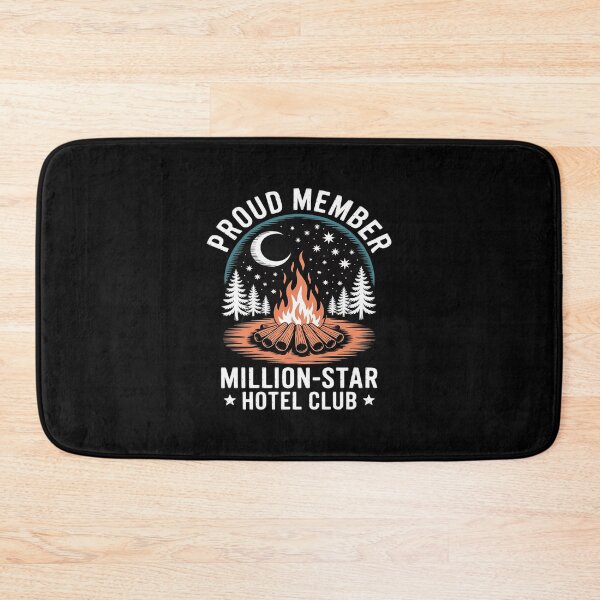 Item preview, Million-Star Hotel Club Camping Meme Campfire Tent Life Love designed and sold by HORIZBoutique.