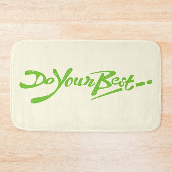 Item preview, Do Your Best Positive Thought in Nature Green designed and sold by Wiggly Lines.