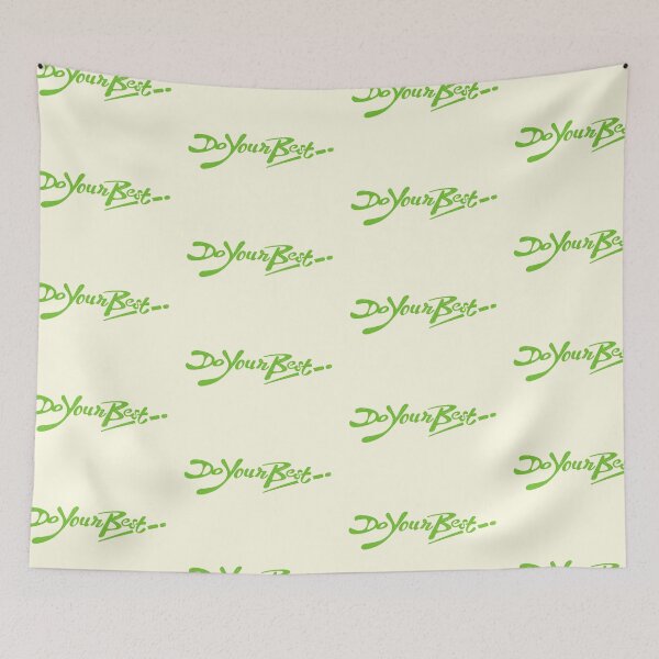 Item preview, Do Your Best Positive Thought in Nature Green designed and sold by Wiggly Lines.
