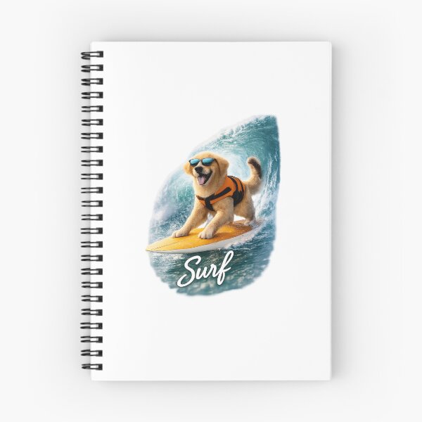 Item preview, Surfer dog in action designed and sold by Taoufik79-shop.