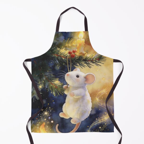 Item preview, Funny Christmas Tree Rat designed and sold by M-Y-A-R-T-.