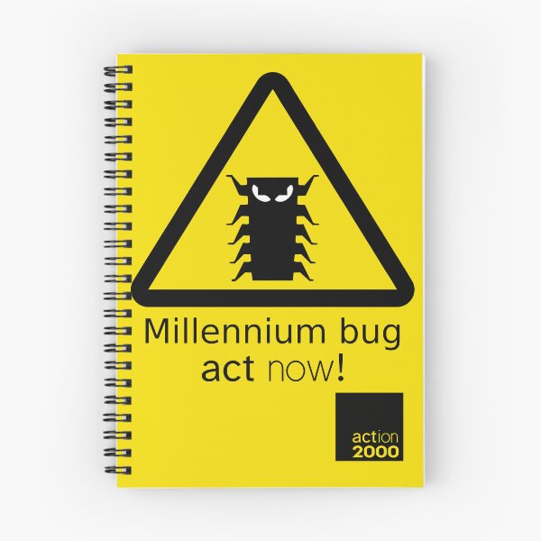 Item preview, Y2K Millennium Bug Act Now designed and sold by bonk-cycling.