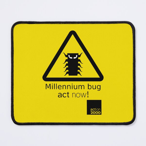Item preview, Y2K Millennium Bug Act Now designed and sold by bonk-cycling.