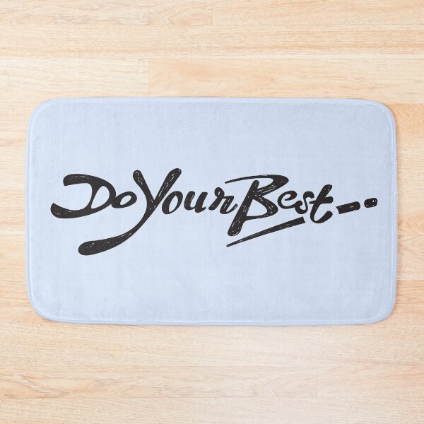 Item preview, Do Your Best Positive Thought in Black  designed and sold by Wiggly Lines.